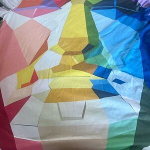 Colorful Geometric Women's Short Sleeve Tee